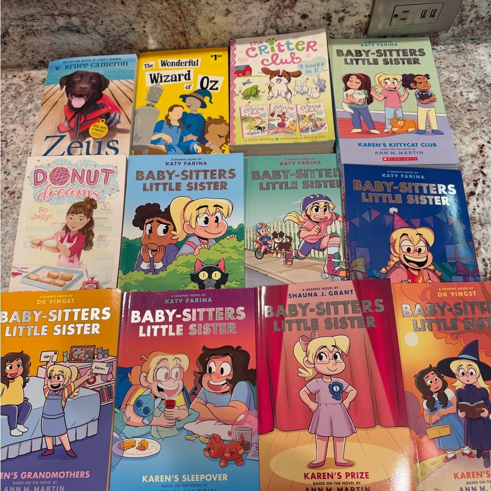 Girls books 2nd - 5th grade